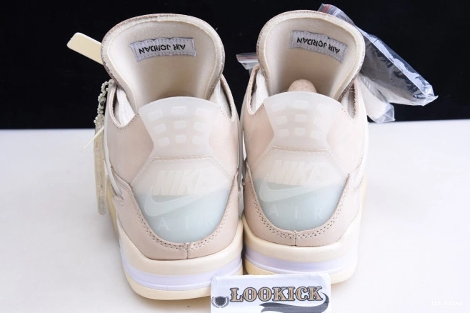 Air x Sail Off-White Jordan 4 CV9388-100 0816